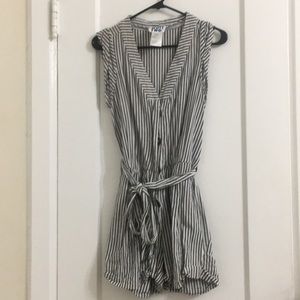 Striped Anthro romper